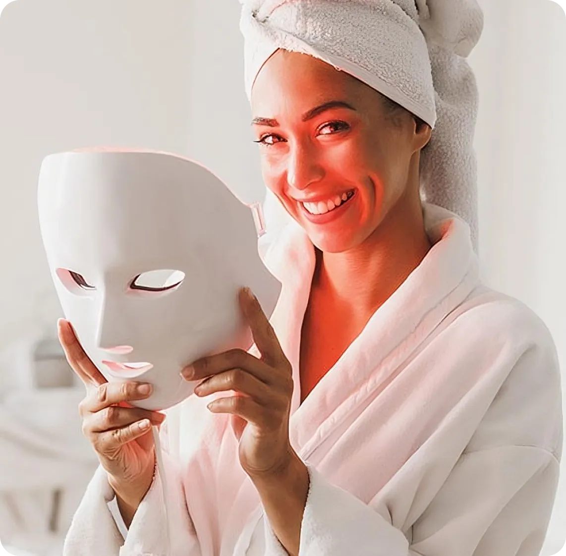 Glokore LED Mask benefits — spa-style at-home light therapy